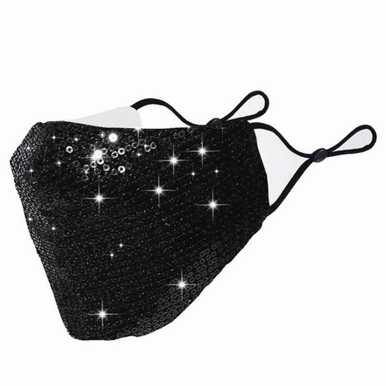 Funky Rico Sequin Face Mask Biggest Savings Now