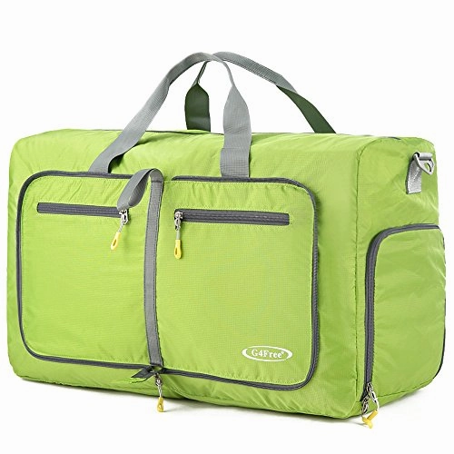 Hot Pick Deal G4Free 60L Large Travel Duffel Bag Lightweight Foldable Sports Duffels Travel Duffels Luggage