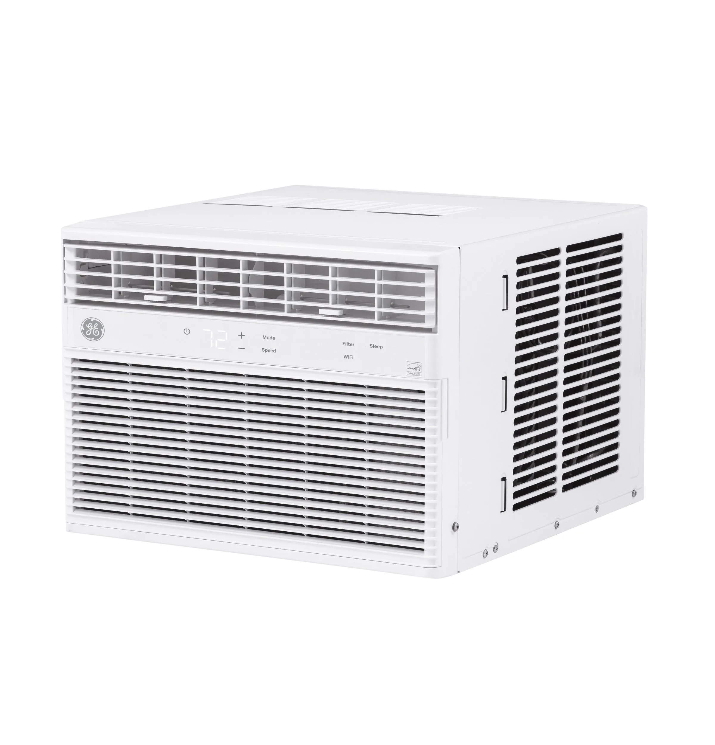 Ge Appliances AHEK14AC Ge? Energy Star? 14,000 Btu Smart Electronic Window Air Conditioner For Large Rooms Up To 700 Sq. Ft.