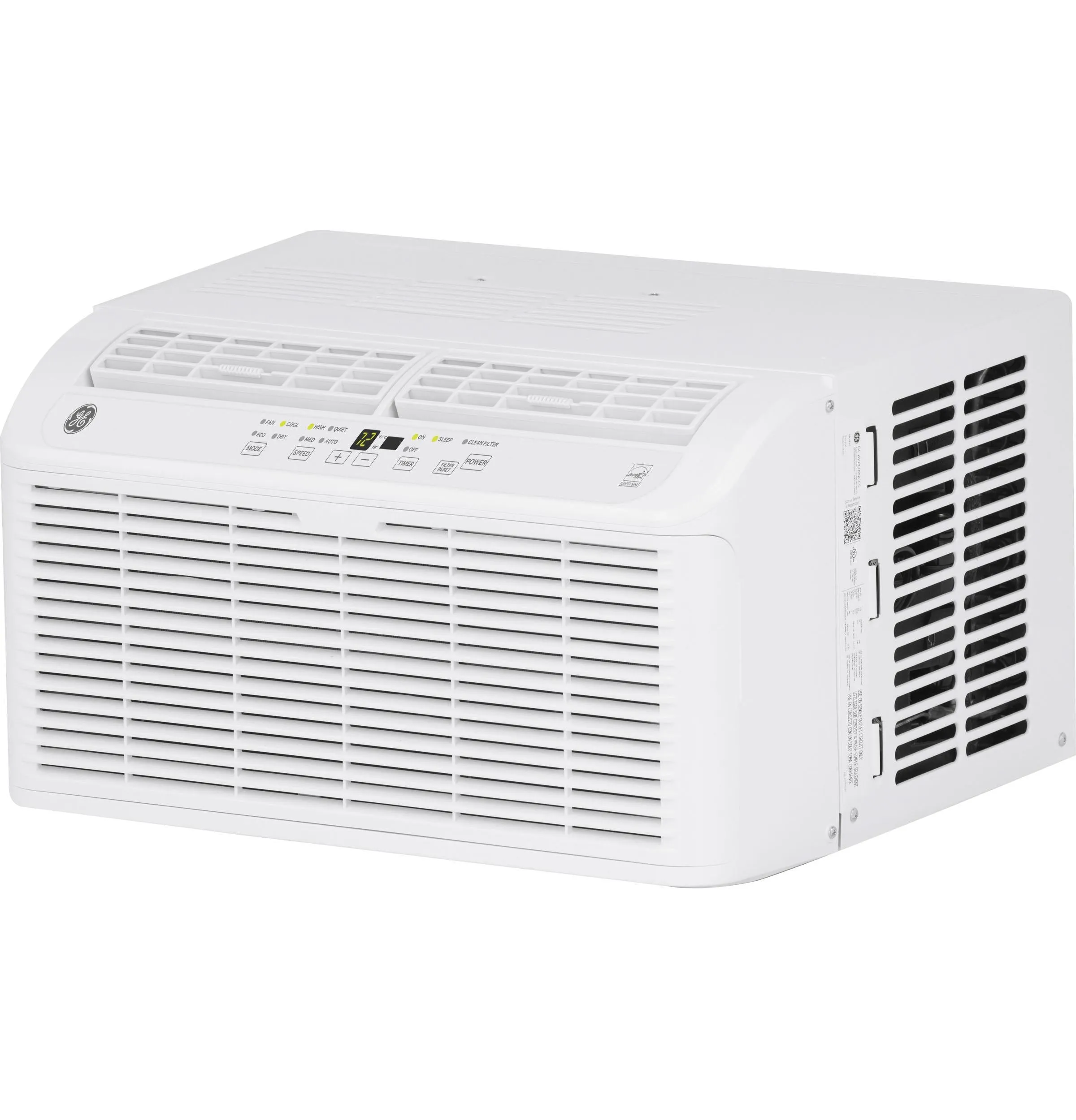 Ge Appliances AHEL08BB Ge? 8,000 Btu Ultra Quiet Window Air Conditioner For Medium Rooms Up To 350 Sq. Ft.