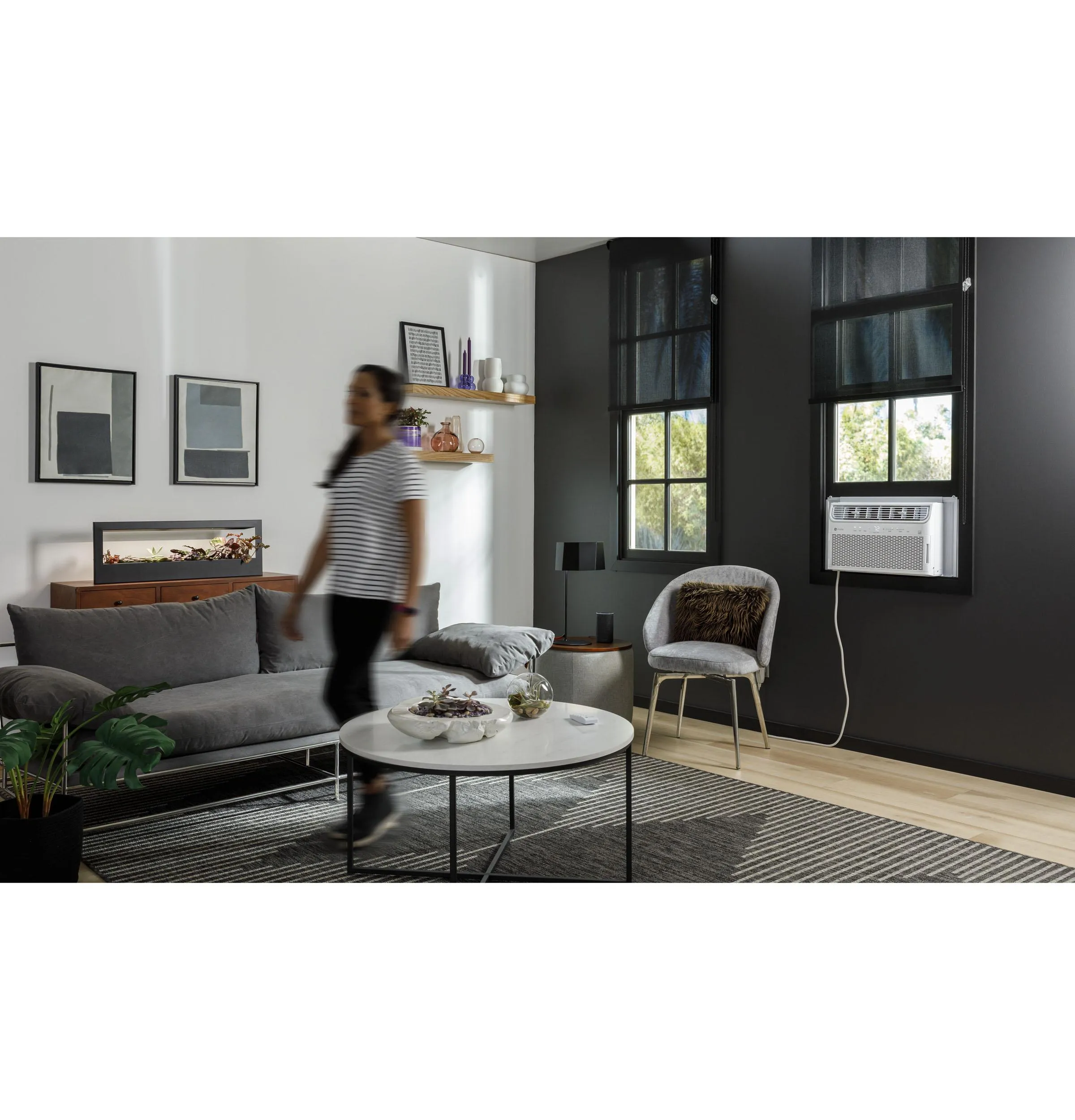 Ge Appliances AHTR10AC Ge Profile&#8482; Energy Star? 10,000 Btu Inverter Smart Ultra Quiet Window Air Conditioner For Medium Rooms Up To 450 Sq. Ft.