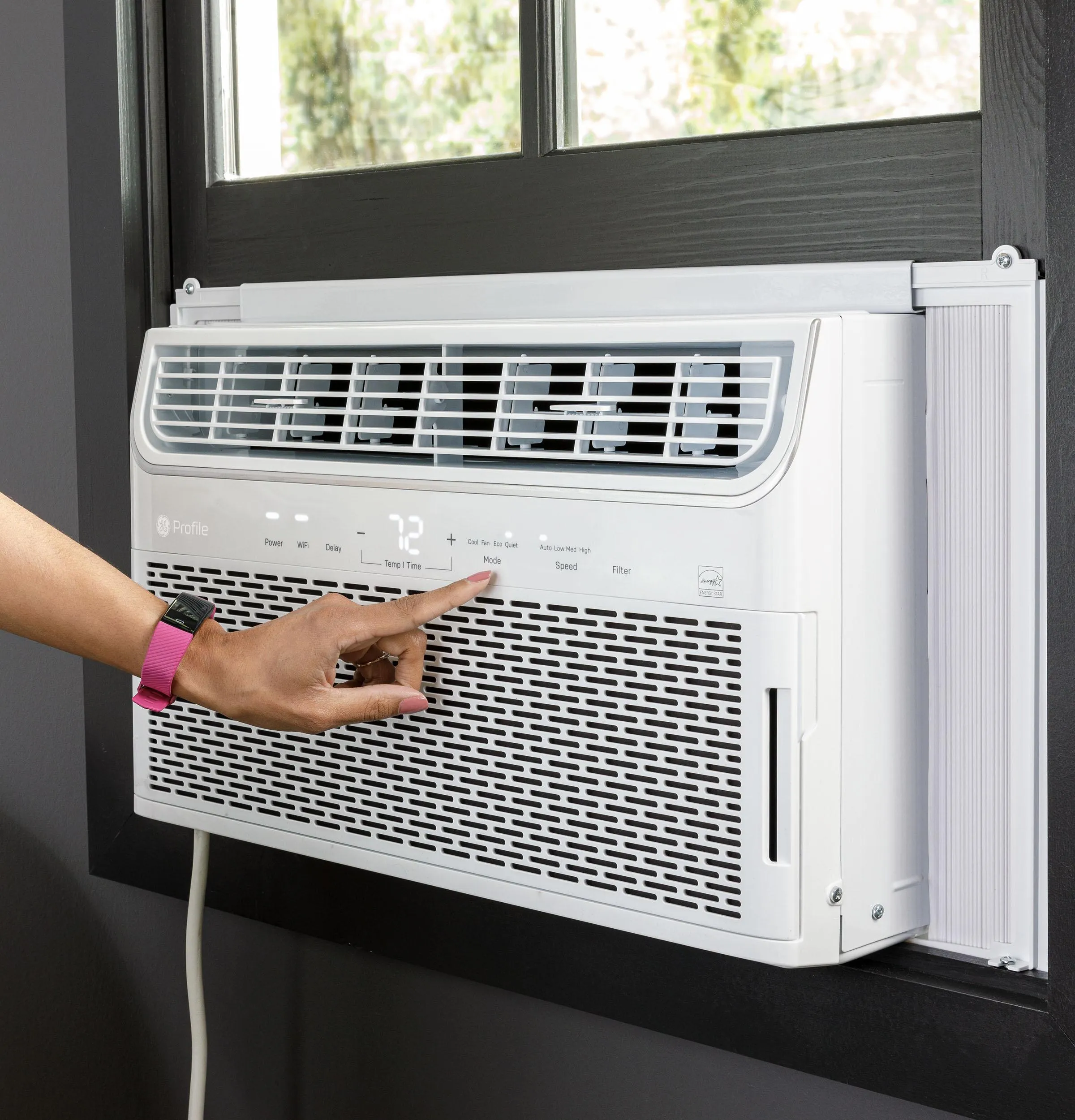 Ge Appliances AHTR10AC Ge Profile&#8482; Energy Star? 10,000 Btu Inverter Smart Ultra Quiet Window Air Conditioner For Medium Rooms Up To 450 Sq. Ft.