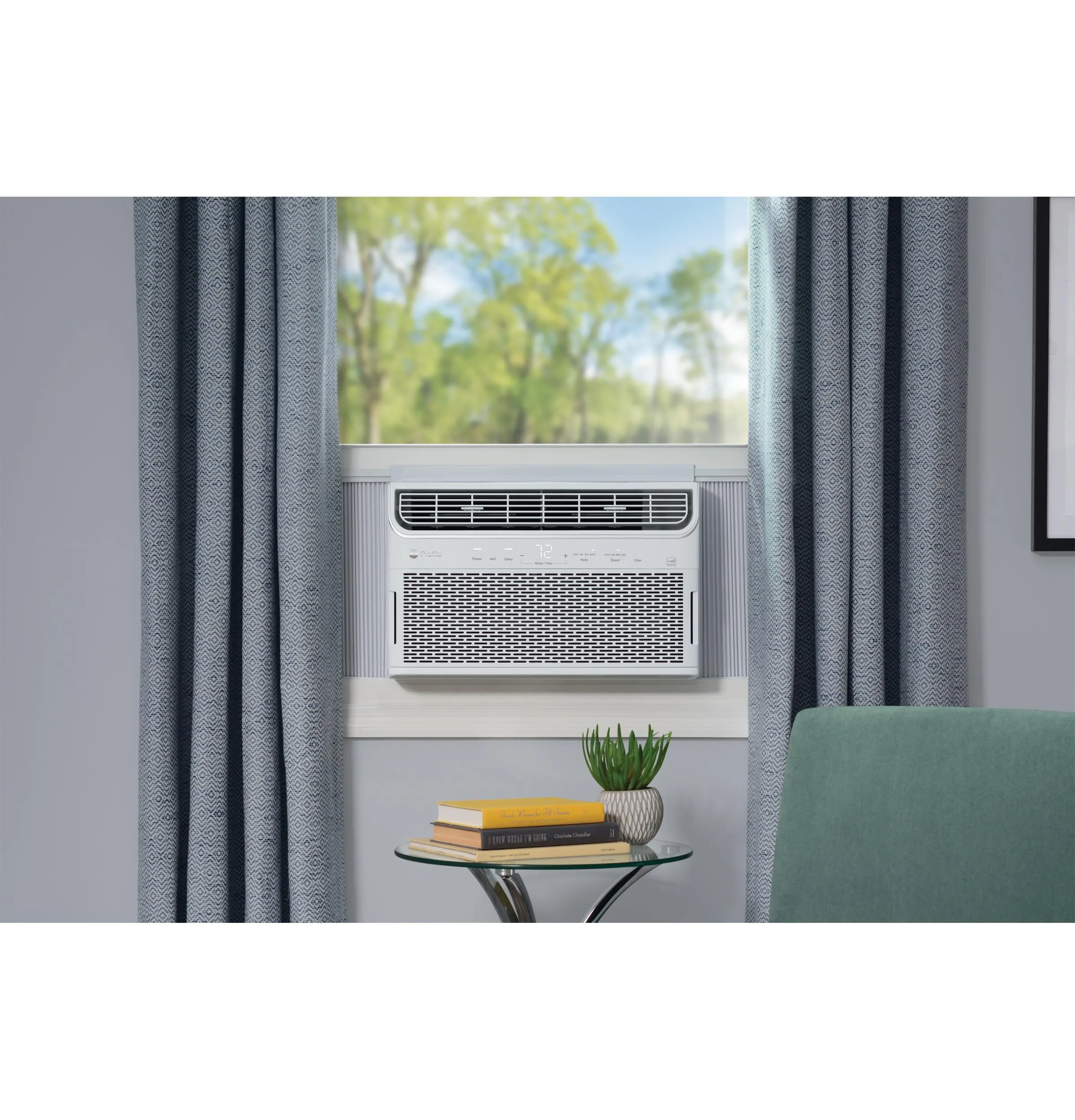 Ge Appliances AHTR10AC Ge Profile&#8482; Energy Star? 10,000 Btu Inverter Smart Ultra Quiet Window Air Conditioner For Medium Rooms Up To 450 Sq. Ft.