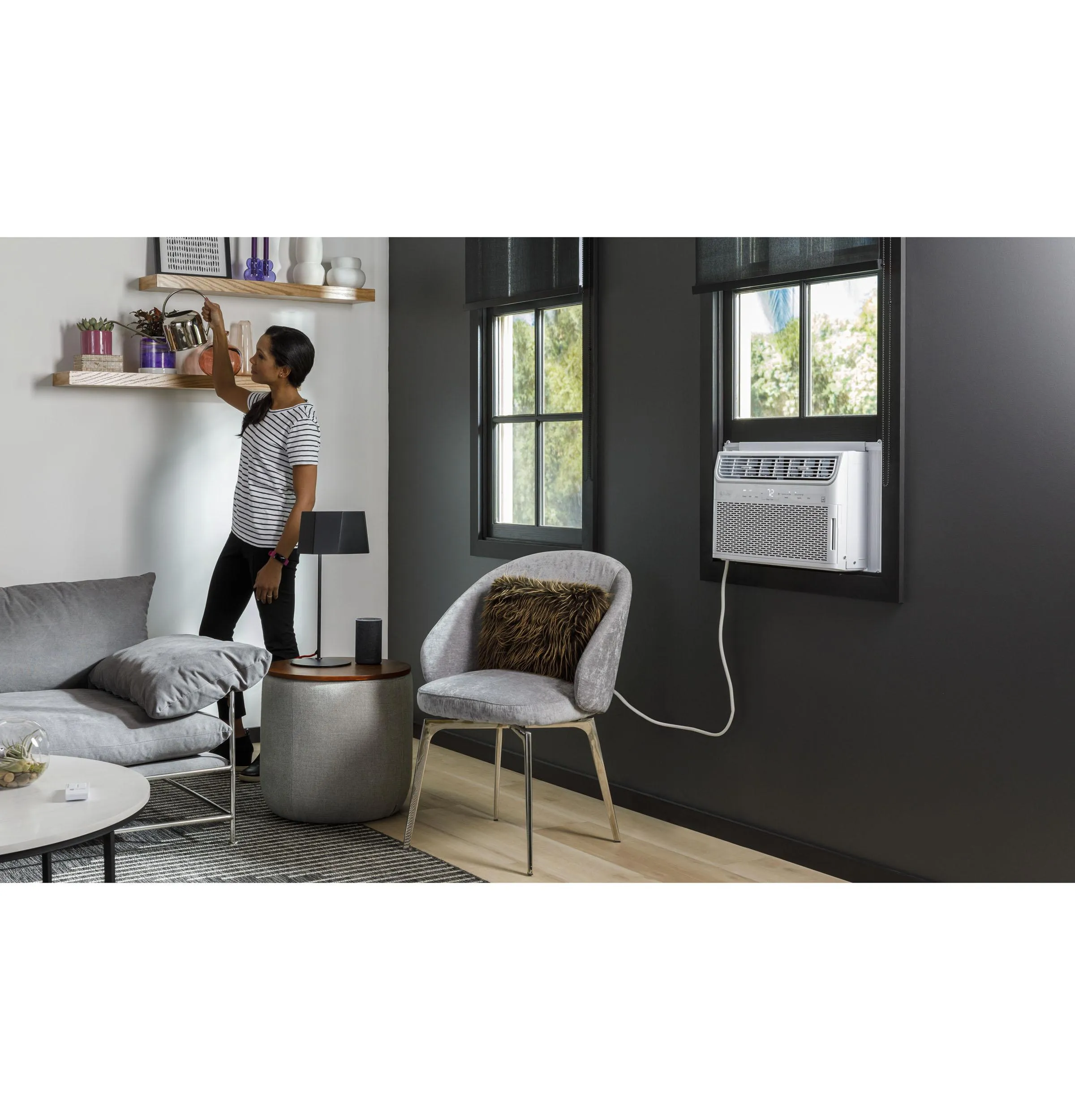 Ge Appliances AHTR12AC Ge Profile&#8482; Energy Star? 12,000 Btu Inverter Smart Ultra Quiet Window Air Conditioner For Large Rooms Up To 550 Sq. Ft.