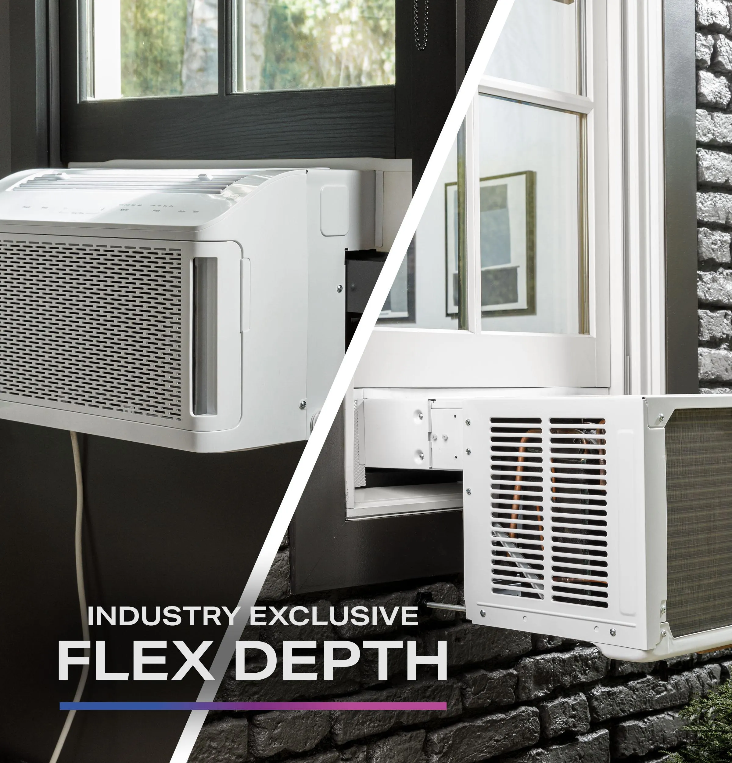 Ge Appliances AHTT08BC Ge Profile Clearview&#8482; 8,300 Btu Smart Ultra Quiet Window Air Conditioner For Medium Rooms Up To 350 Sq. Ft.