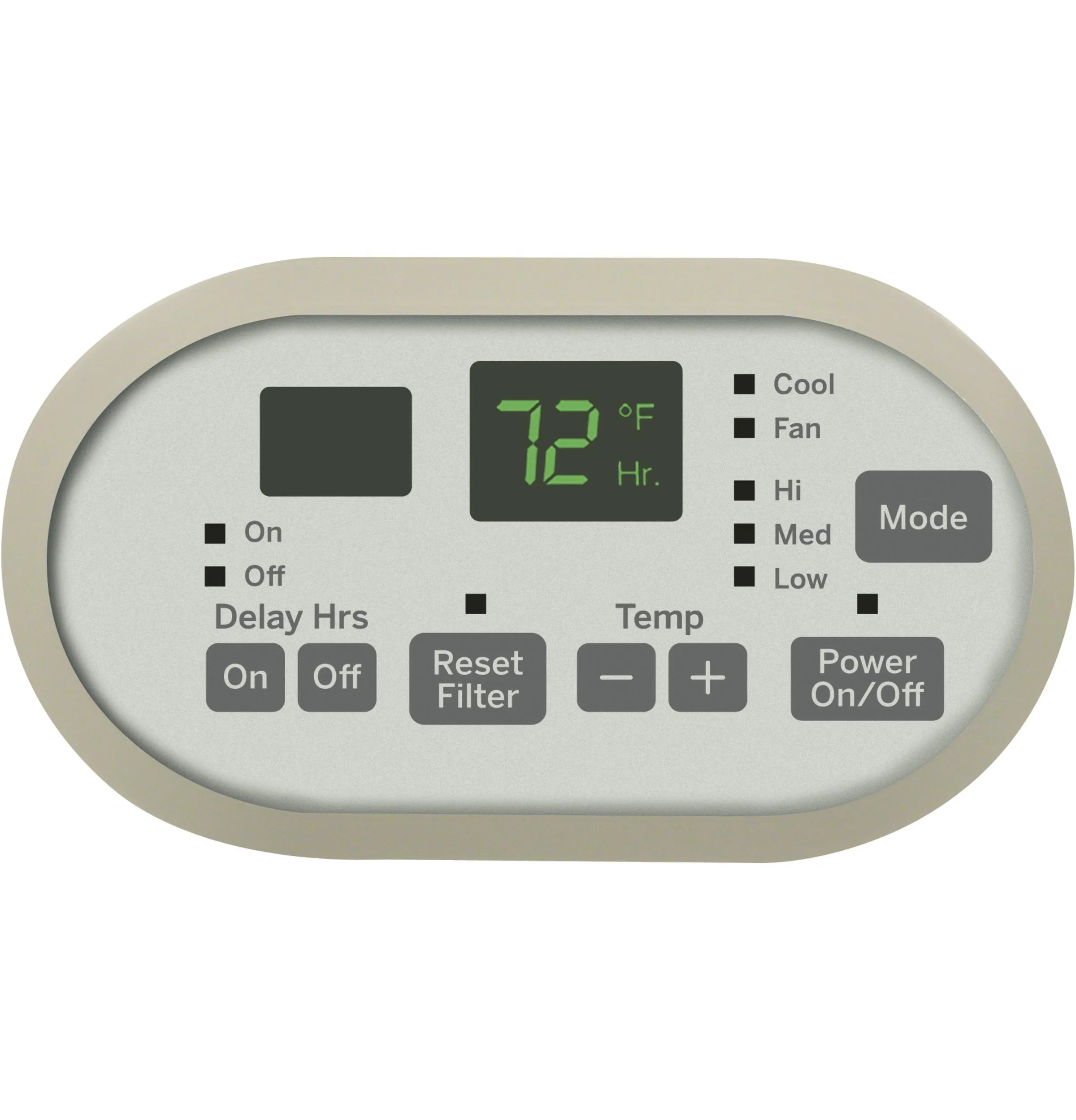 Ge Appliances AJCQ10ACF Ge? Series 115 Volt Built-In Cool-Only Room Air Conditioner