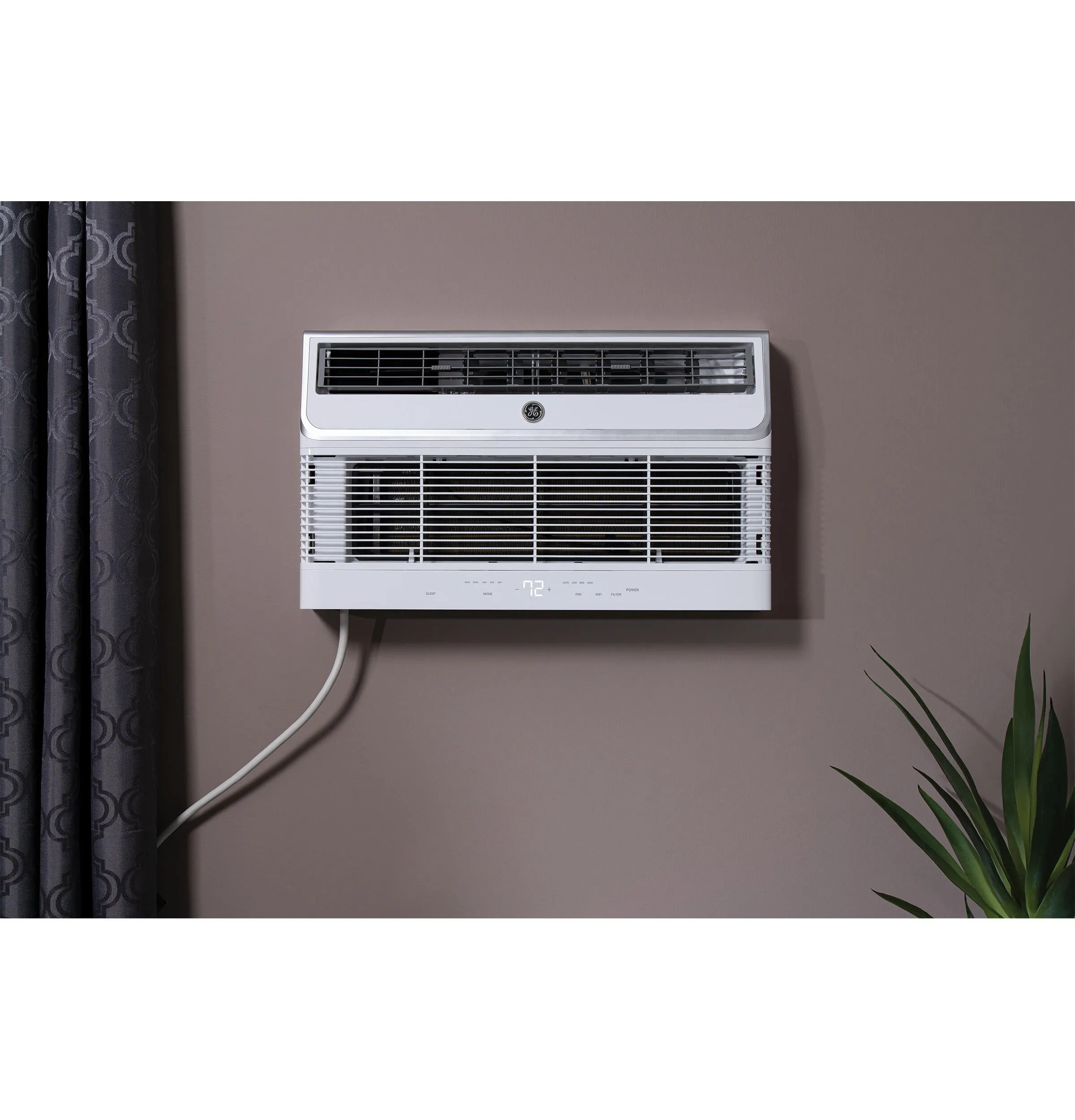 Ge Appliances AJEM12DWH Ge? 230/208 Volt Built-In Heat/Cool Room Air Conditioner