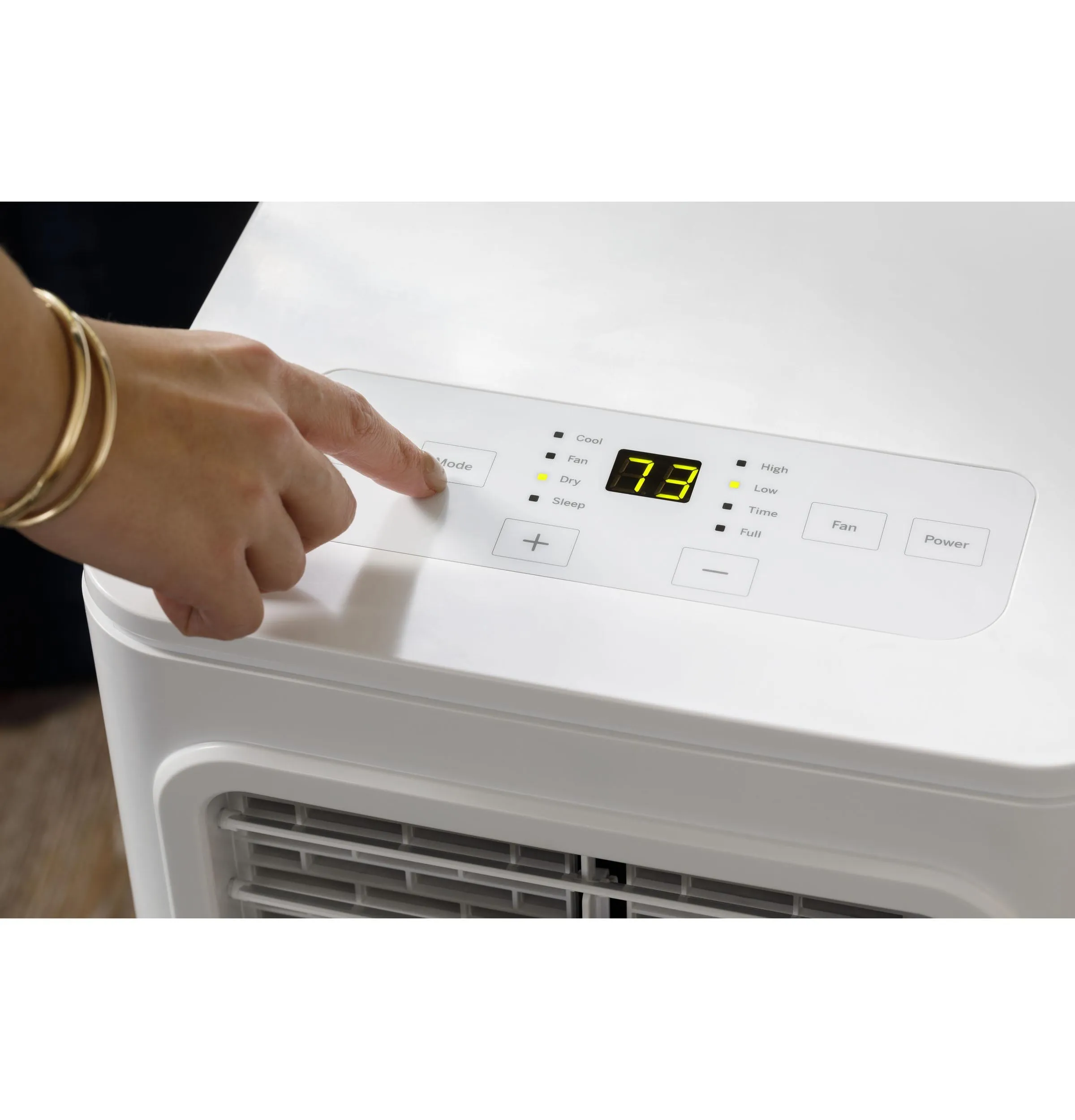 Ge Appliances APFA08YBMW Ge? 8,000 Btu Portable Air Conditioner For Small Rooms Up To 150 Sq Ft. (5,300 Btu Sacc)