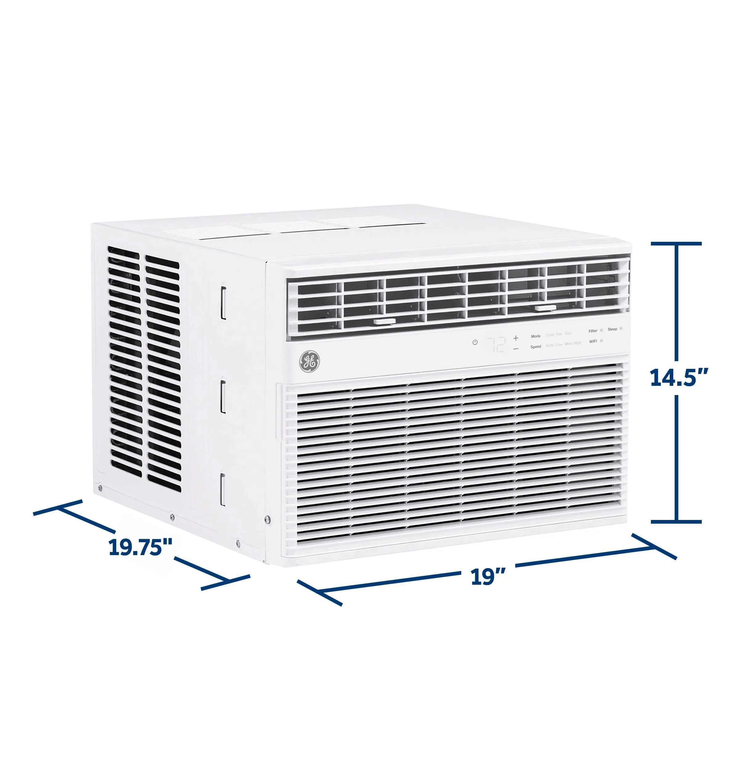 Ge Appliances AWCS10WWF Ge? 10,000 Btu Smart Electronic Window Air Conditioner For Medium Rooms Up To 450 Sq. Ft.
