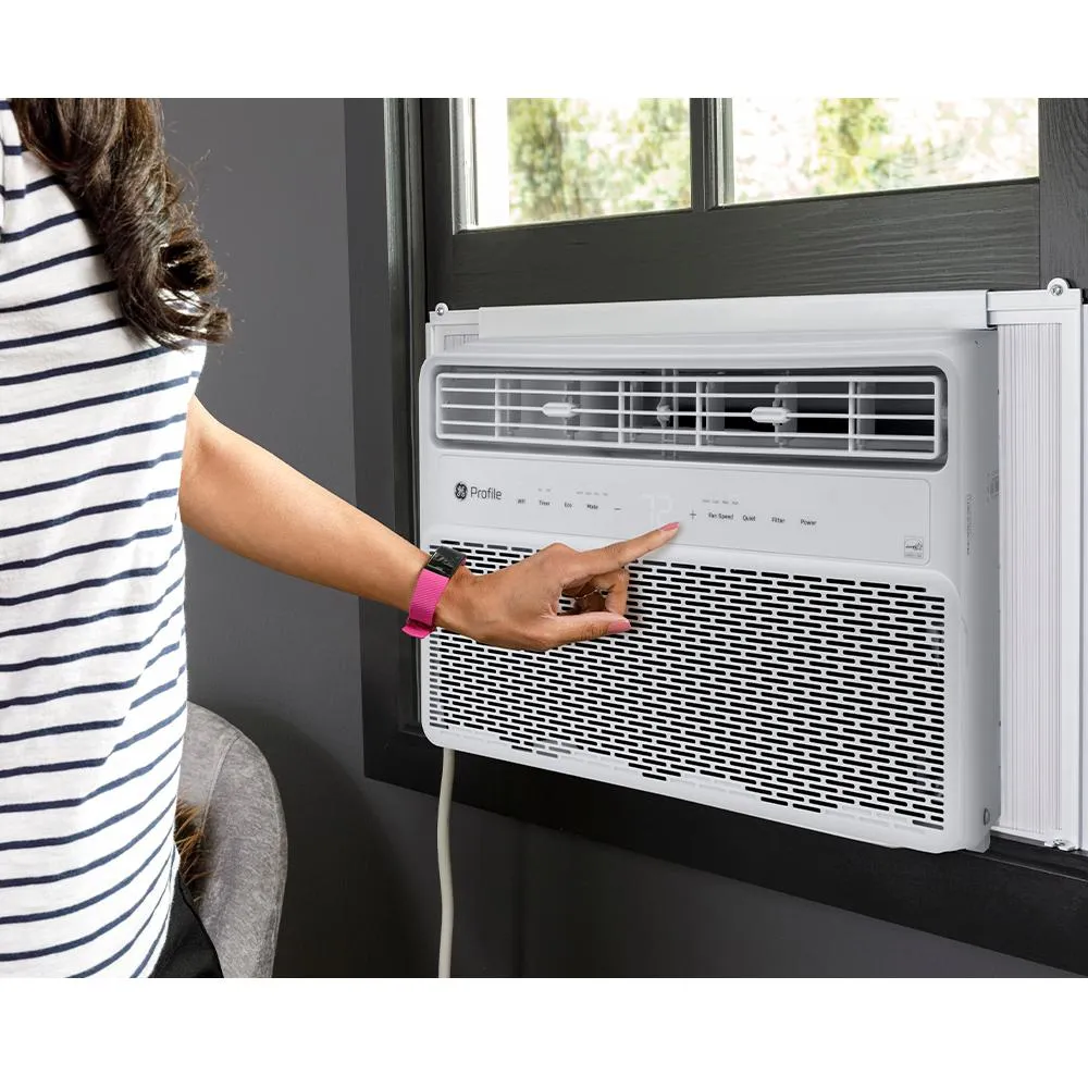 Ge Appliances PWDV12WWF Ge Profile&#8482; Energy Star? 12,000 Btu Inverter Smart Ultra Quiet Window Air Conditioner For Large Rooms Up To 550 Sq. Ft.