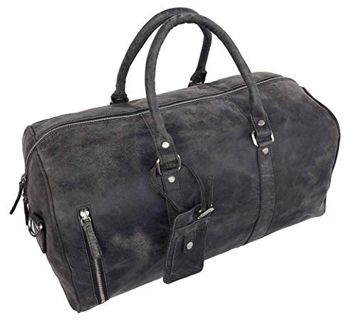 Special Price Today Exclusive Hot Pick Genuine Leather Duffel Bag | Travel Overnight Weekend Leather Bag | Sports Gym Duffel Bag For Men
