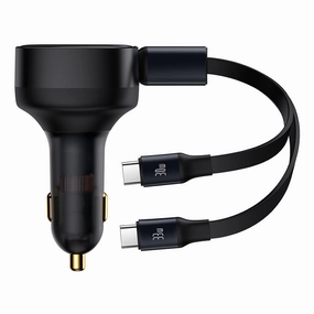 Car Charger Car Charger Baseus Enjoyment With Cable Usb-C, 33W (Black)-C00035500111-00 Unmissable Deal Today