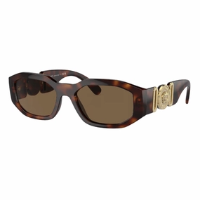 Grab Your Hot Pick Versace Ve4361 521773 Sunglasses - Havana Frame, Dark Brown Lens