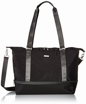 Save Big Online Baggallini Expandable Carry On Duffel, Black/Charcoal