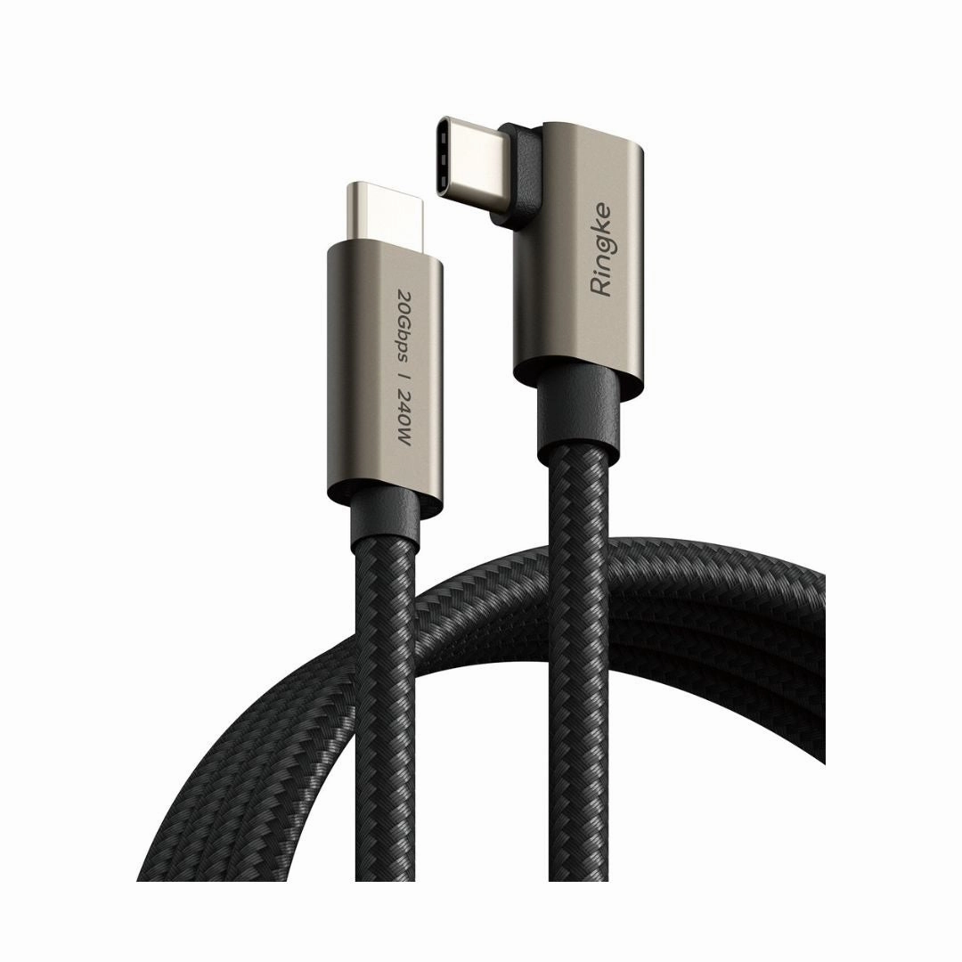 Dont Miss This Steal Usb 3.2 Gen 2X2 Usb-C 90 Degree Cable 1M By Ringke