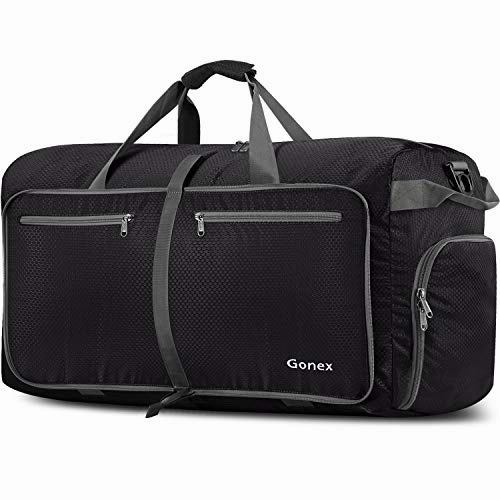 Gonex 150L Extra Large Duffle Bag, Packable Travel Luggage Shopping Xl Duffel Black Last Chance Steal Instant Deal Today