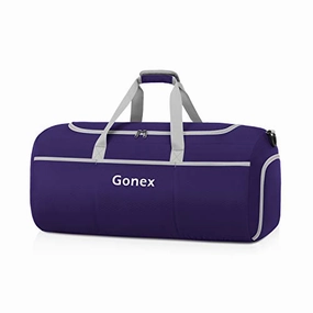 Gonex 50L Packable Travel Duffle, Lightweight Luggage Duffel Sports Gym Bag With Shoe Compartment Dont Miss Todays Deal