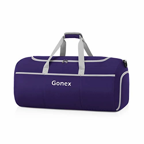 Gonex 50L Packable Travel Duffle, Lightweight Luggage Duffel Sports Gym Bag With Shoe Compartment Dont Miss Todays Deal