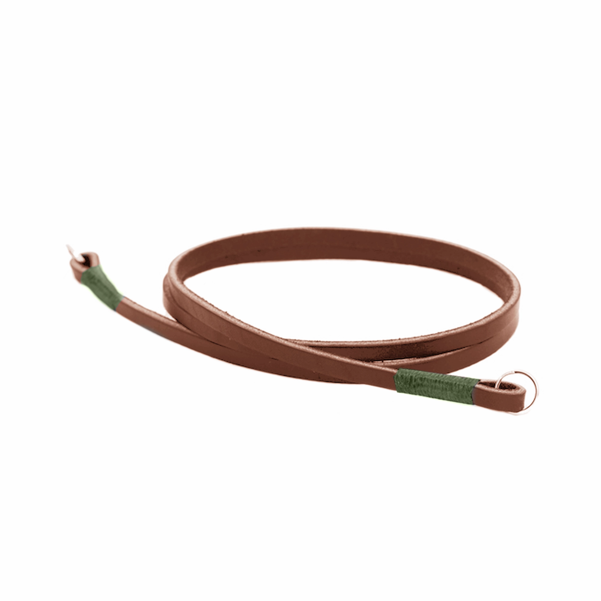 Gordy'S Lug Mount Horizontal Leather Neck Strap 50In - Dark Brown/Green Shop Todays Picks Flash Sale Alert Now