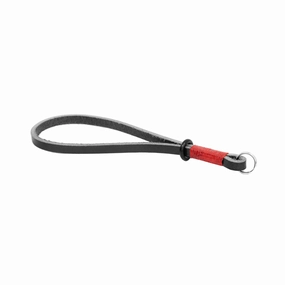 Sale Ending Soon Daily Deal Frenzy Gordy'S Lug-Mount Leather Camera Wrist Strap, Regular - Black/Red