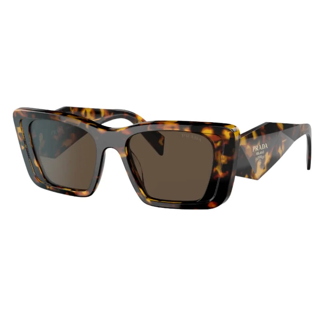 Prada Pr 08Ys 01V8C1 - Havana Honey Dark Brown Sunglasses Todays Trending Deals Big Clearance Event