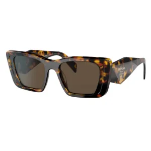 Prada Pr 08Ys 01V8C1 - Havana Honey Dark Brown Sunglasses Todays Trending Deals Big Clearance Event