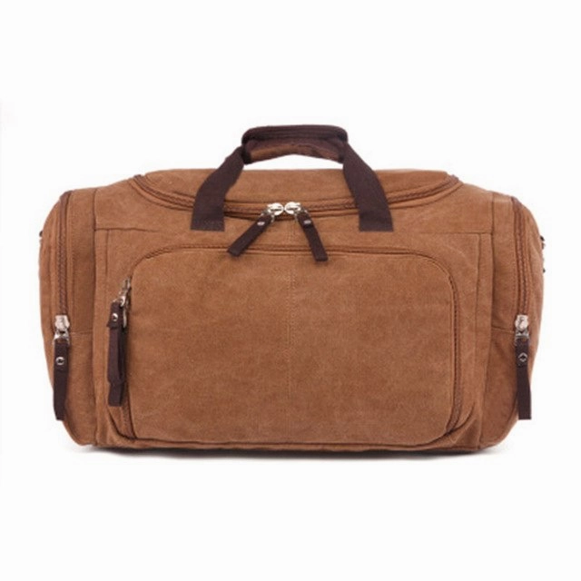 Dont Miss This Steal Hot Pick of the Day Canvas Men Travel Bags Carry On Luggage Bag Men Duffel Bag Multifunctional Travel Tote Large
