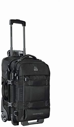 Granite Gear Cross Trek 2 Wheeled Carry-On Duffel - Black/Flint 22" Sale Ending Soon