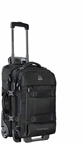 Granite Gear Cross Trek 2 Wheeled Carry-On Duffel - Black/Flint 22" Sale Ending Soon