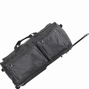 Mega Discount Today Netpack 40" Max Load Ballistic Wheeled Duffel (Black)