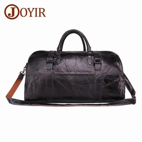 Joyir Men'S Travel Bag Genuine Leather Men Duffel Bag Luggage Big Capacity Suitcase Tote Bag Shop Smart Deals