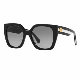 Gucci Gg1300S 004 WomenS Sunglasses - Black Frame, Grey Lenses Sale Ending Soon