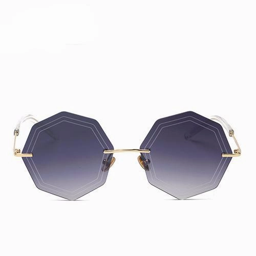 Today Only Discount Price Slash Today Women'S Fashion Rimless Sunglasses - Silver Blue, Gold, Pink,Silver,Brown