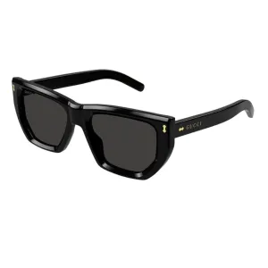 Trendy Picks Today Gucci Gg1520S 001 WomenS Sunglasses - Black Frame, Grey Lenses