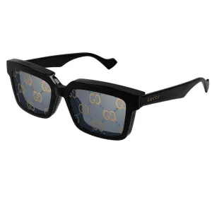 Gucci Gg1543S 001 MenS Sunglasses - Black Frame, Transparent Lenses Grab Todays Deal