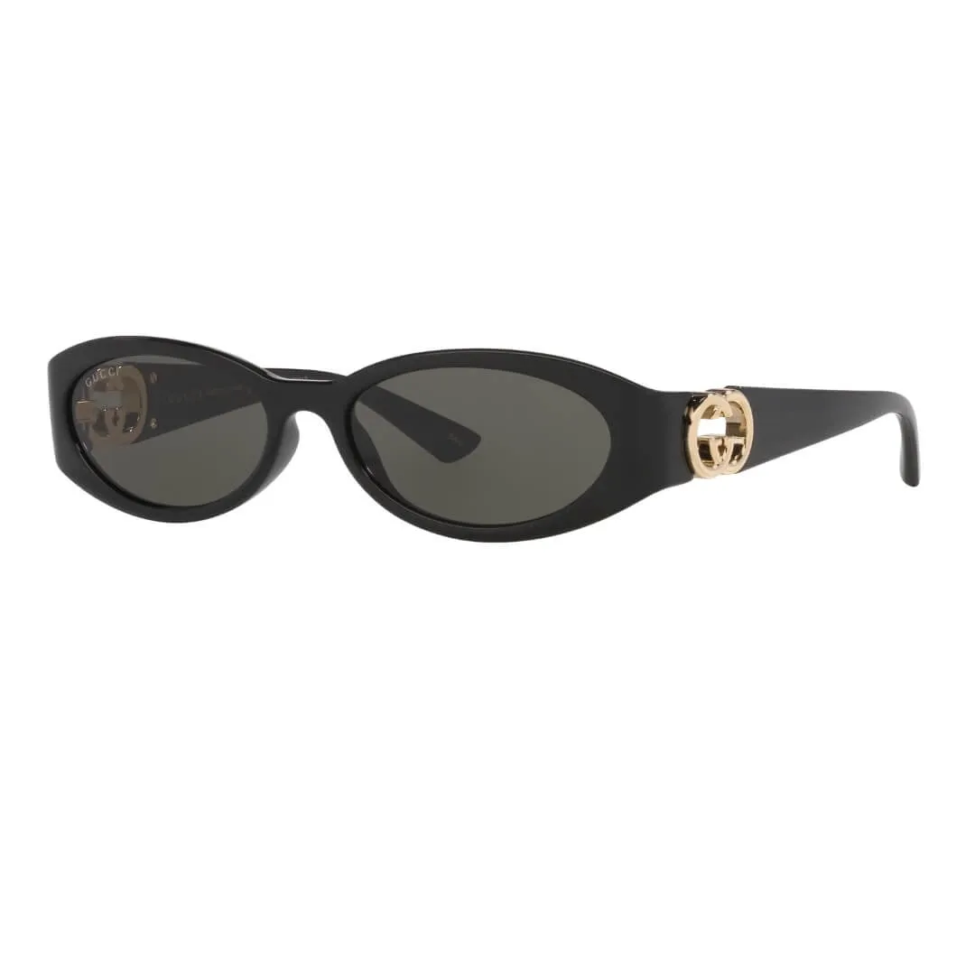 Hot Offer Event Gucci Gg1660S 001 WomenS Sunglasses - Black Frame, Grey Lenses