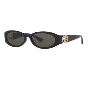 Hot Offer Event Gucci Gg1660S 001 WomenS Sunglasses - Black Frame, Grey Lenses