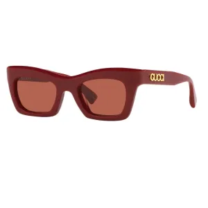 Gucci Gg1773S 003 WomenS Sunglasses - Burgundy Frame, Brown Lenses Online Exclusive Deal