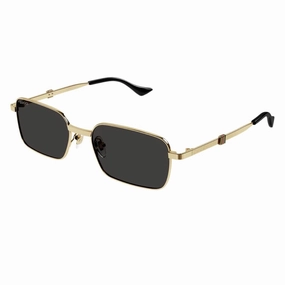 Gucci Gg1495S 001 MenS Sunglasses - Gold Frame, Grey Lenses Mega Hot Offer Save More Now