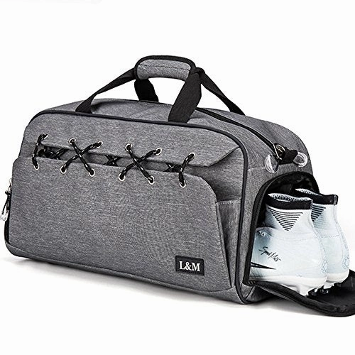 GiftWorthy Sale Gym Duffel Bag Sports Travel Tote Bag Overnight For Men And Women With Shoe Compartment, Wet
