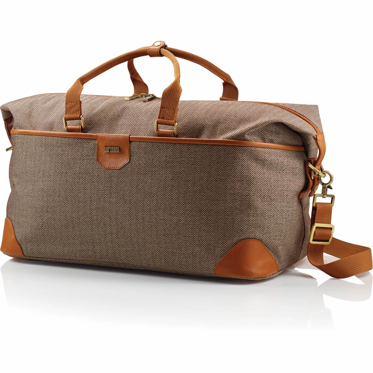 Todays Best Deal Hartmann Herringbone Luxe Weekend Duffel