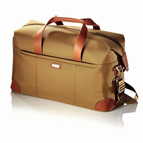 Hartmann Ratio Classic Deluxe Weekend Nylon Duffel Bag In Safari Best Price Online Surprise Offer Now