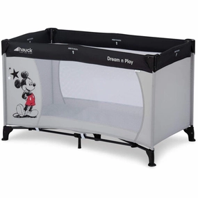 Daily Special Offer Exclusive Holiday Deal Hauck Disney Dream N Play Travel Cot - Mickey Stars