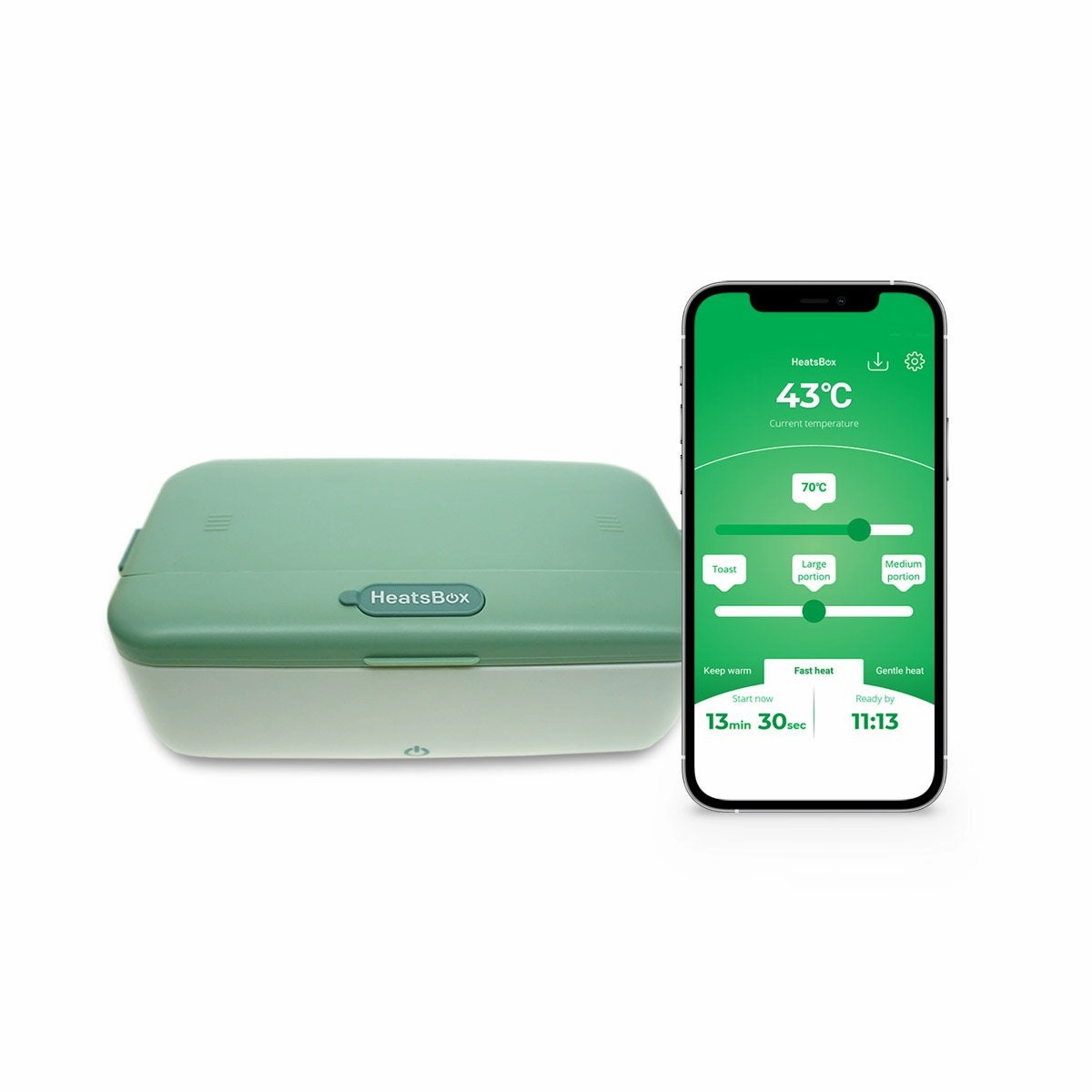 Clearance Event Alert Heatsbox Life (App-Controlled Smart Lunch Box)