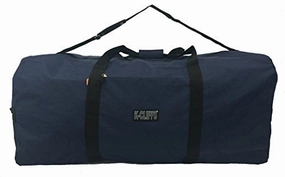 Instant Hot Deal Heavy Duty Cargo Duffel Large Sport Gear Drum Set Equipment Hardware Travel Bag Rooftop Rack Bag (36" X 17" X 17", Navy)