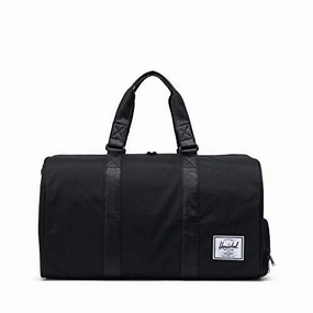 Herschel Novel Duffel Bag, Black/Black Synthetic Leather, Classic 42.5L Today Only Savings