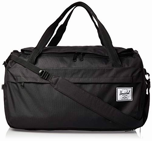 Herschel Outfitter Travel Duffel Bag, Black, 50.0L Trending Hot Deal Instant Discount