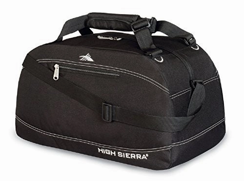 Dont Wait Save Last Chance Offer High Sierra 24" Pack-N-Go Duffel, Black/Black/Black