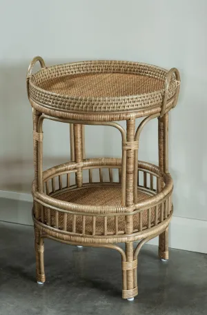 Home Bianca Lorenne circo side table - antique grey