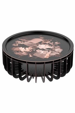 Home Ibride Medusa Large Outdoor Coffee Table - Levitation Rose